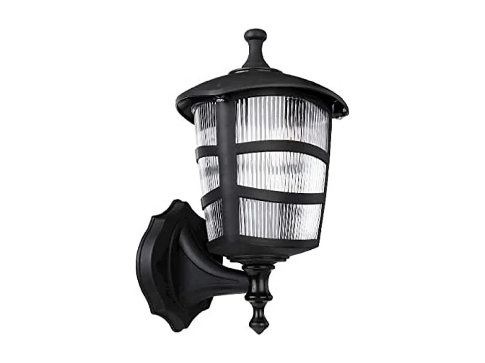 Lampada a parete abs nera triangolare MDL3114