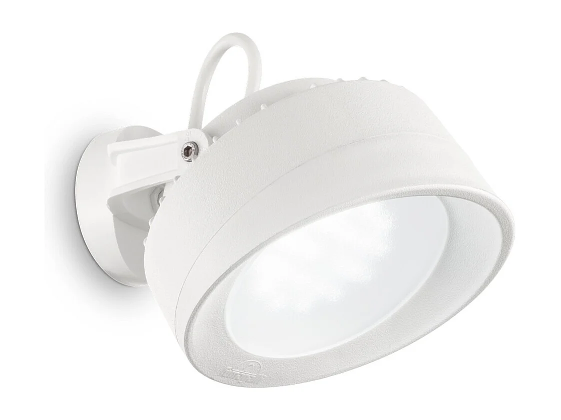 Ideal Lux Tommy - 1 Licht Außenwandleuchte Weiß IP66