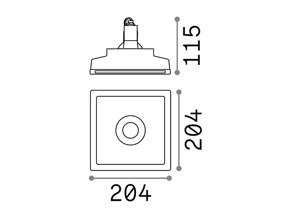Lampada Da Incasso Moderna Zephyr Gesso Bianco 1 Luce Gu10 D20