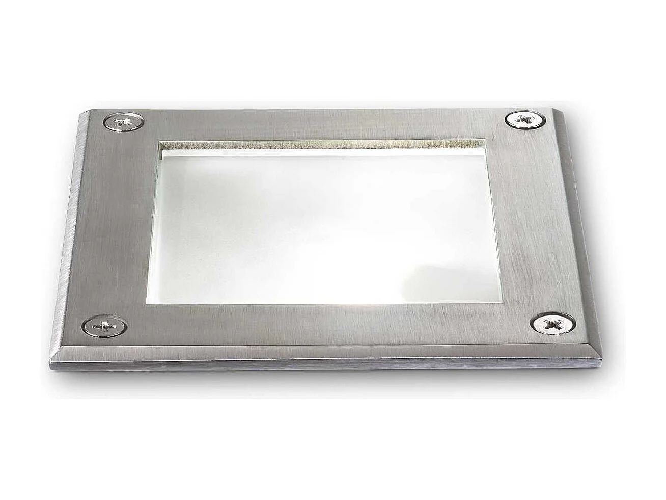Faretto-Calpestabile Moderno Park Metallo Cromo 1 Luce G9 3W 3000K Luce Calda