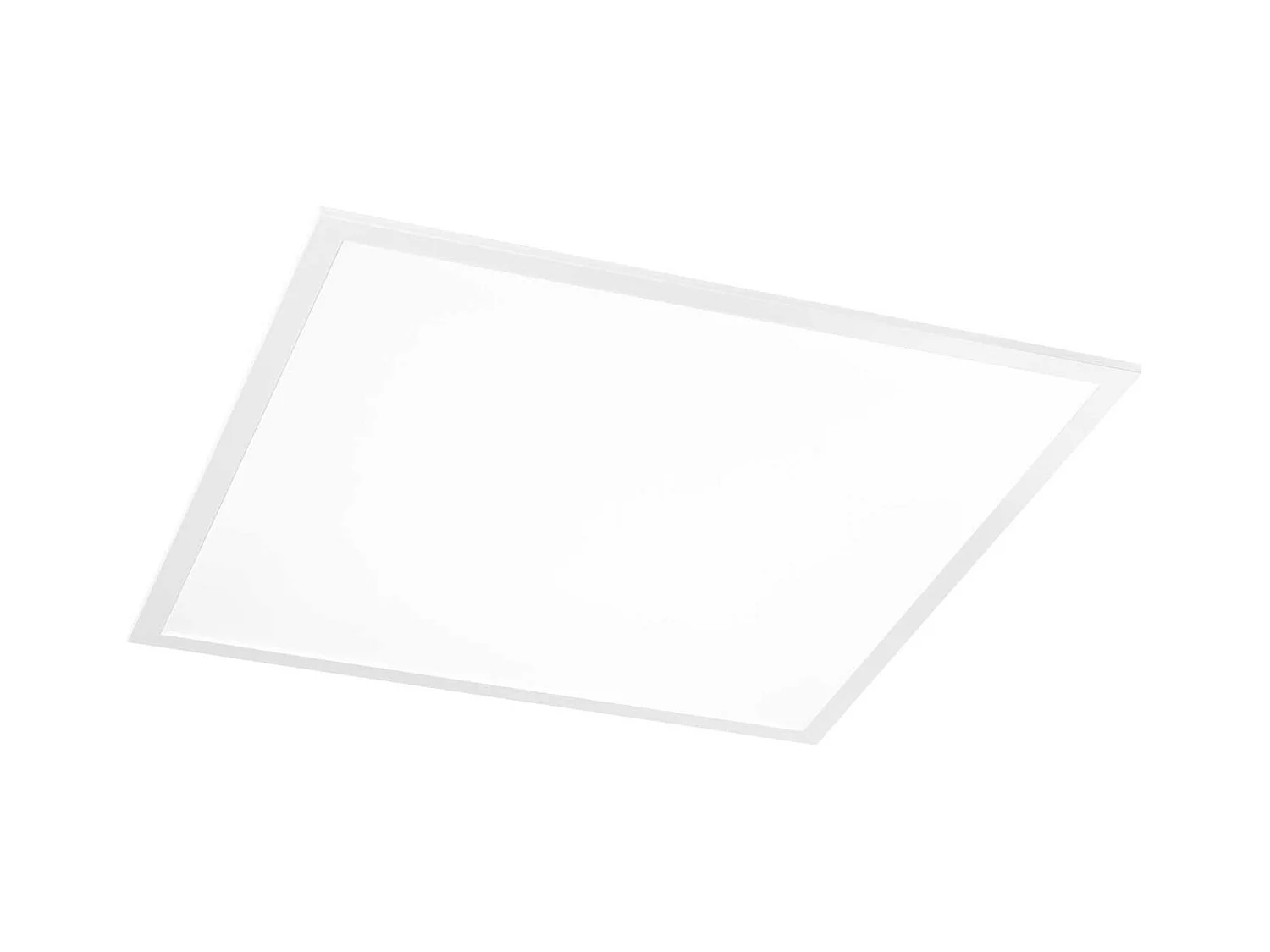 2 Pannelli Led Panel Alluminio Bianco Led 40W 4000K Luce Naturale Cri90