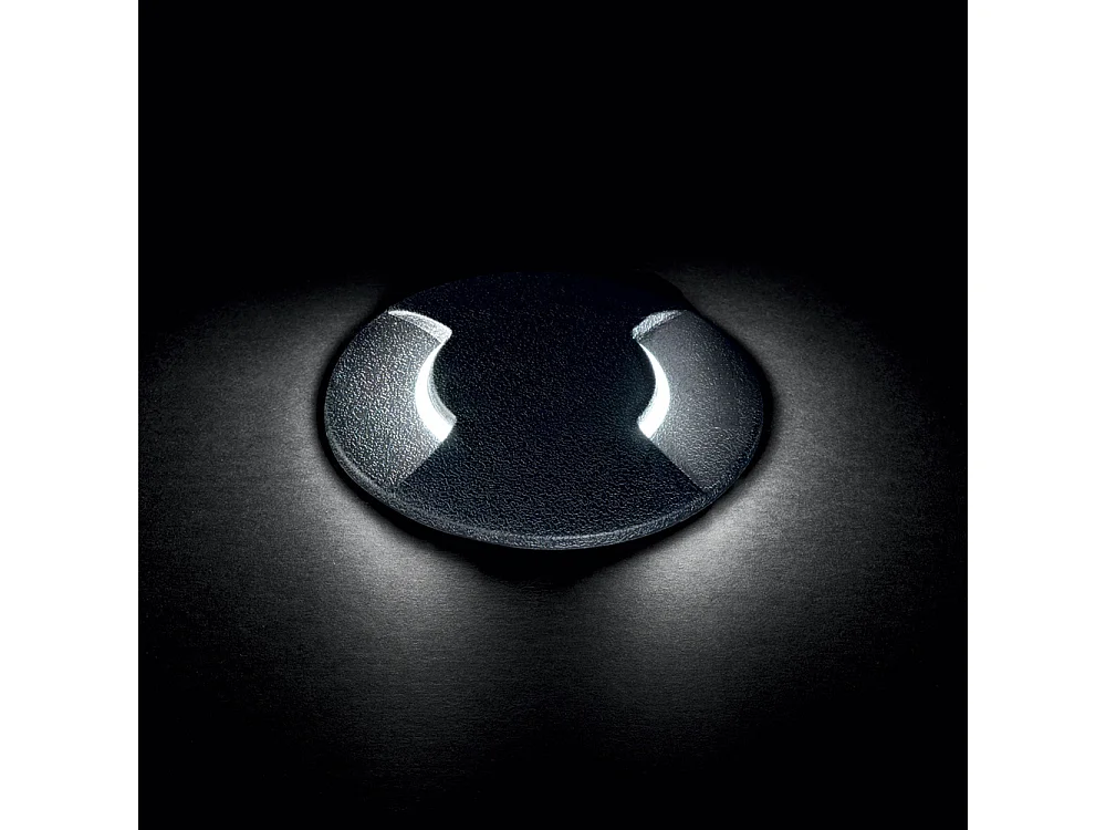 Tecnico Moderno Landing Materie Plastiche Nero 1 Luce Gu10