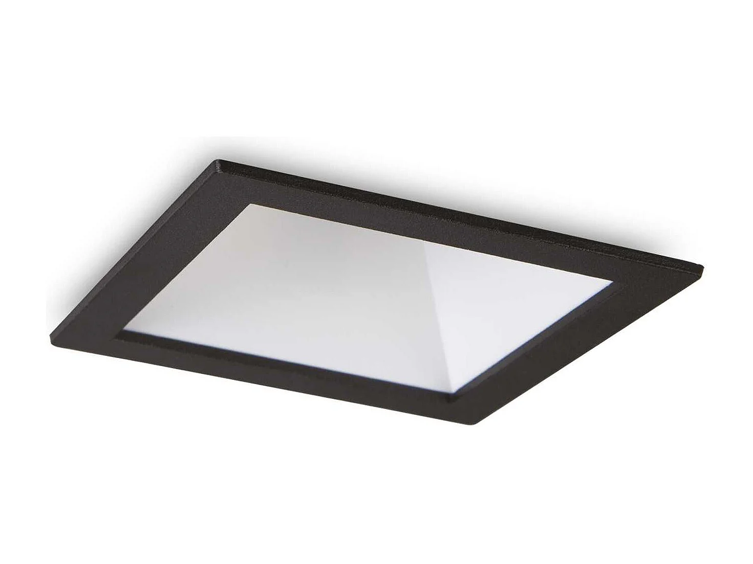 Proiettore Da Incasso Moderno Game Square Alluminio Nero E Bianco Led 11W 3000K