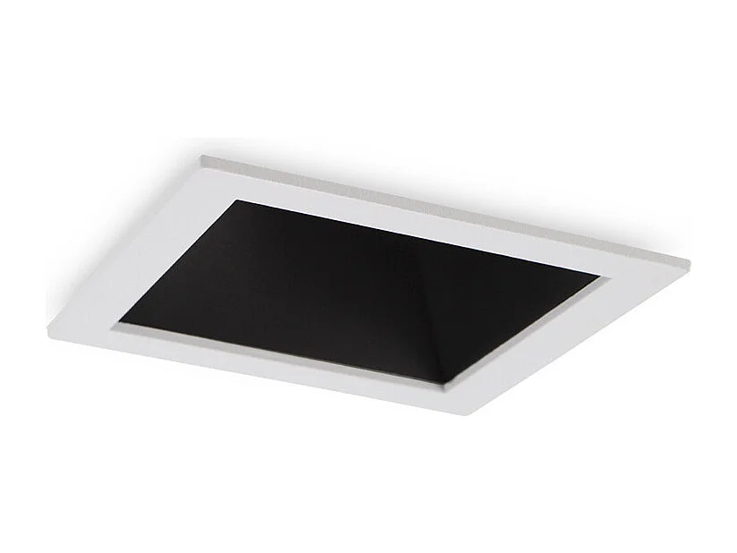 Proiettore Da Incasso Moderno Game Square Alluminio Bianco E Nero Led 11W 3000K
