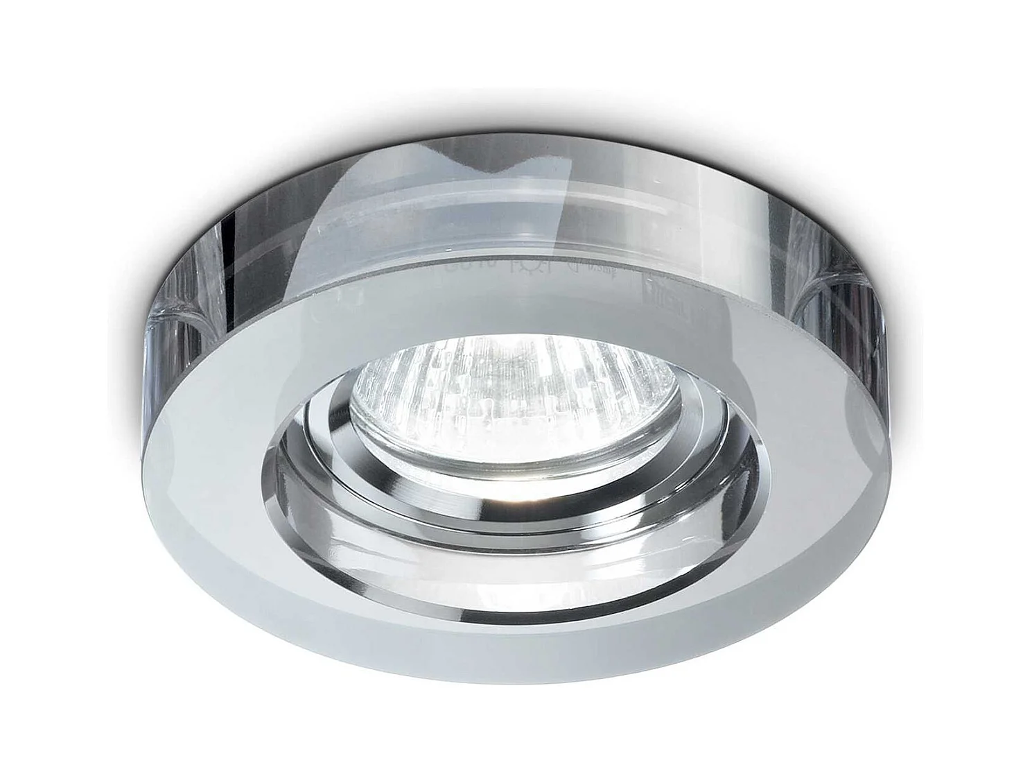 3 Faretti Incasso Moderno Blues Alluminio Fumè 1 Luce Gu10 5W 3000K Luce Calda