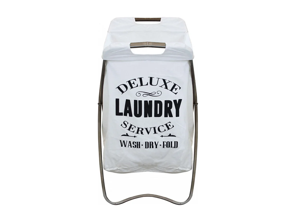 PORTA BIANCHERIA IN FERRO E STOFFA GILBERT