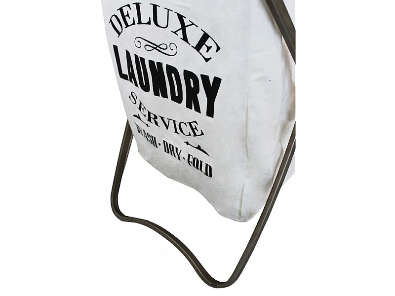 PORTA BIANCHERIA IN FERRO E STOFFA GILBERT