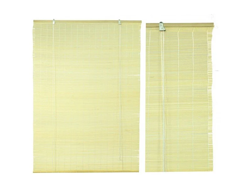 Tapparella midollino naturale asta legno cm 120xh300x12