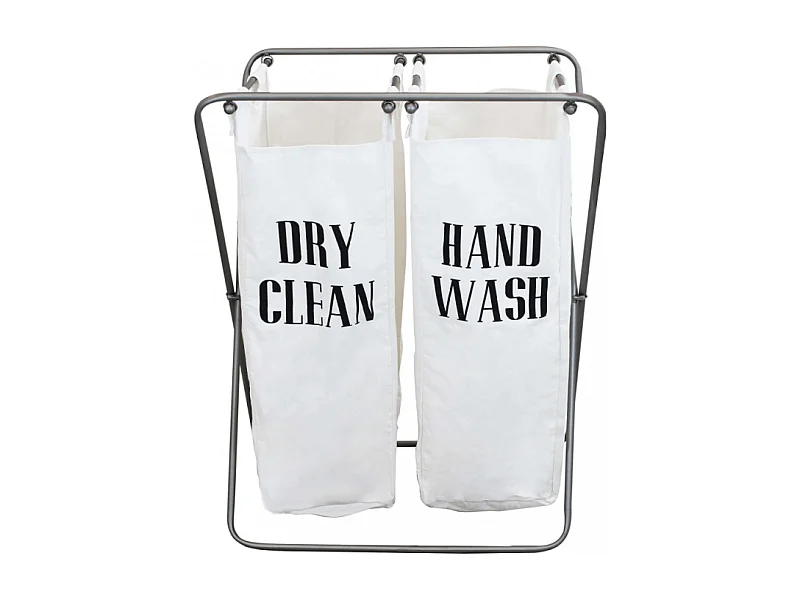 PORTA BIANCHERIA IN FERRO E STOFFA GÉRALD