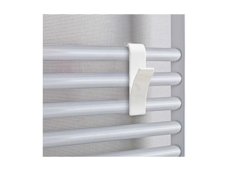 Gancio per asciugamani 4 pezzi colore bianco