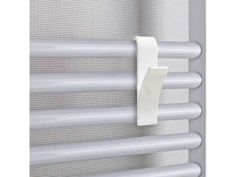 Gancio per asciugamani 4 pezzi colore bianco