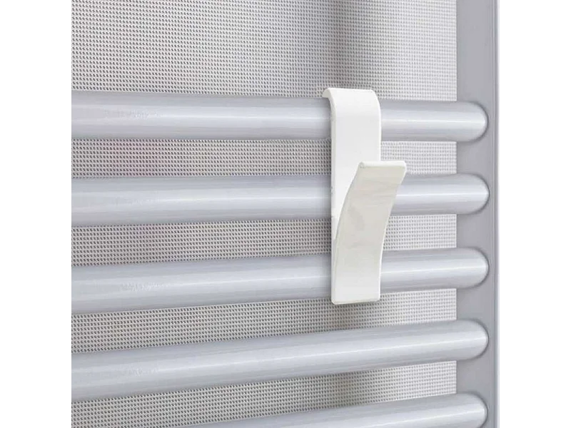 Gancio per asciugamani 4 pezzi colore bianco