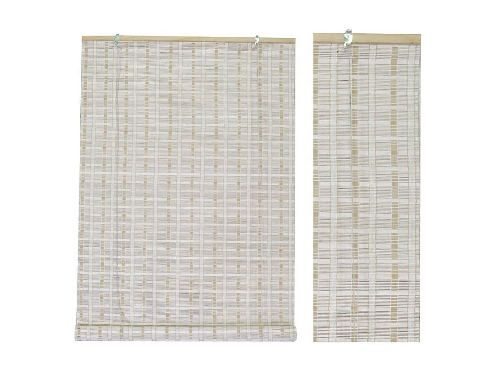 Tapparella bambù bianco cm 90x180