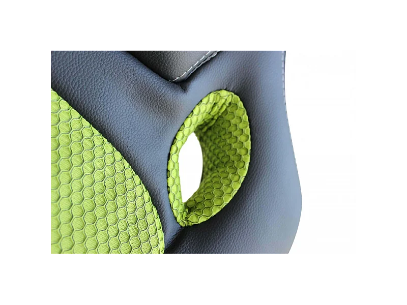 POLTRONA DA GAMING UNCHARTED VERDE E NERA