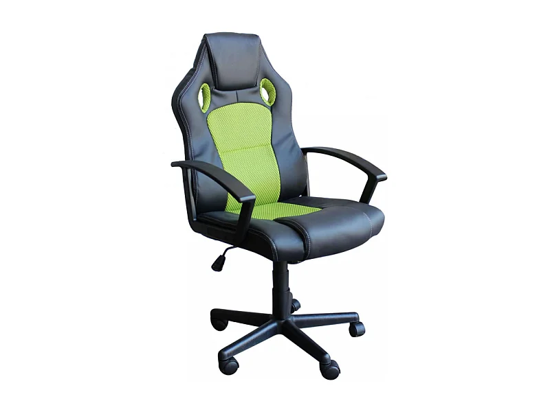 POLTRONA DA GAMING UNCHARTED VERDE E NERA