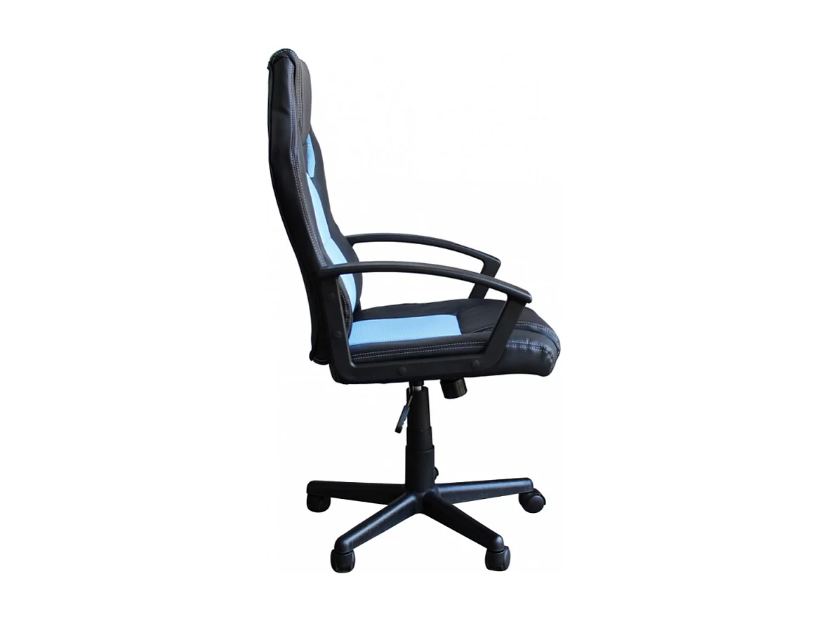 POLTRONA DA GAMING UNCHARTED BLU E NERA