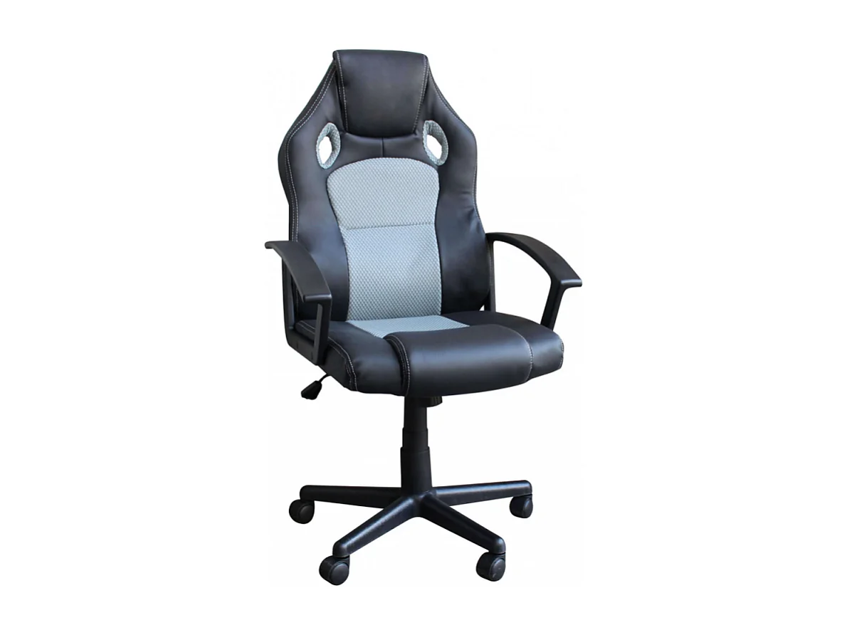 POLTRONA DA GAMING UNCHARTED GRIGIA E NERA