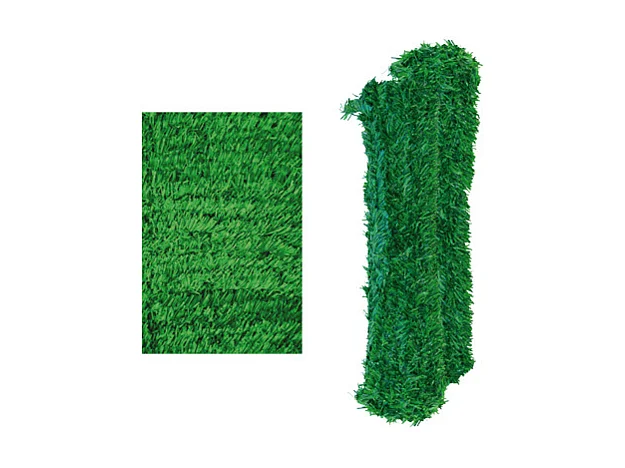 set da 2 RECINZIONE sintetica con frange 200x300 cm