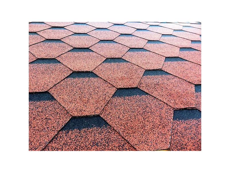 Tegola Canadese Rossa Losa