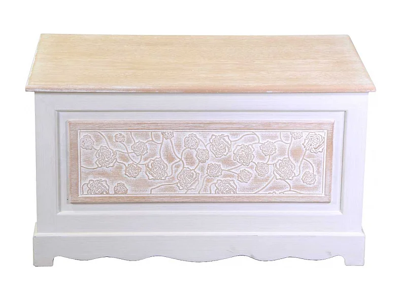 Mobile legno cassapanca andorra cm 80x45h45