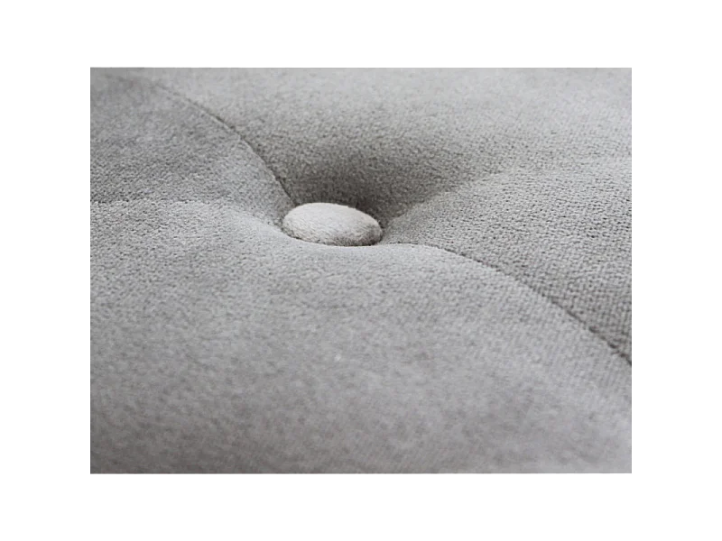 Set di 2 PANCA MARGI IN VELLUTO TAUPE