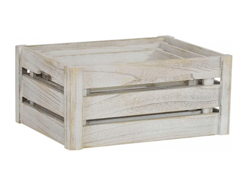 SET DI 3 CASSETTE IN LEGNO VIVIANE