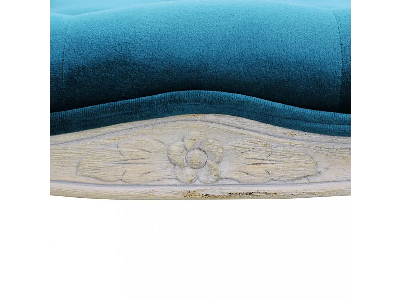 Set di 2 PANCA MISTY IN VELLUTO BLU