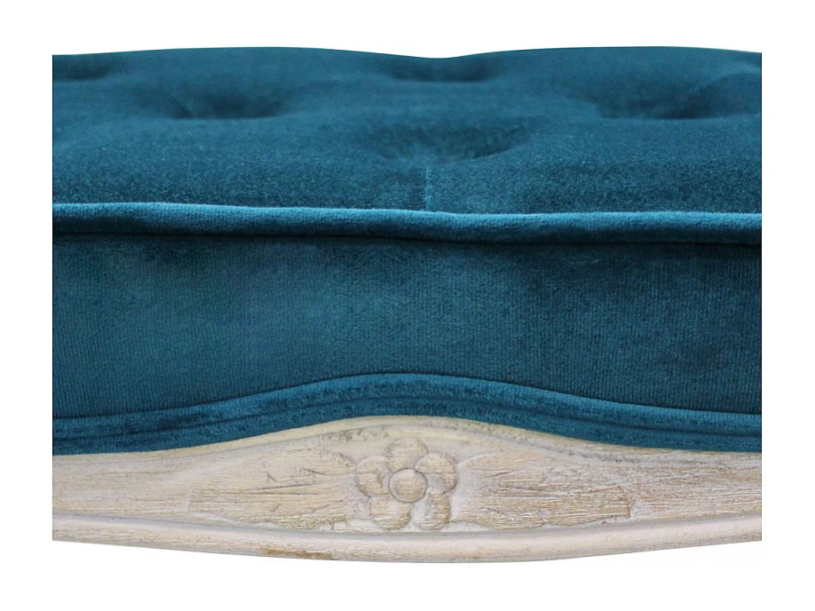 Set di 2 SGABELLI MARLY IN VELLUTO BLU