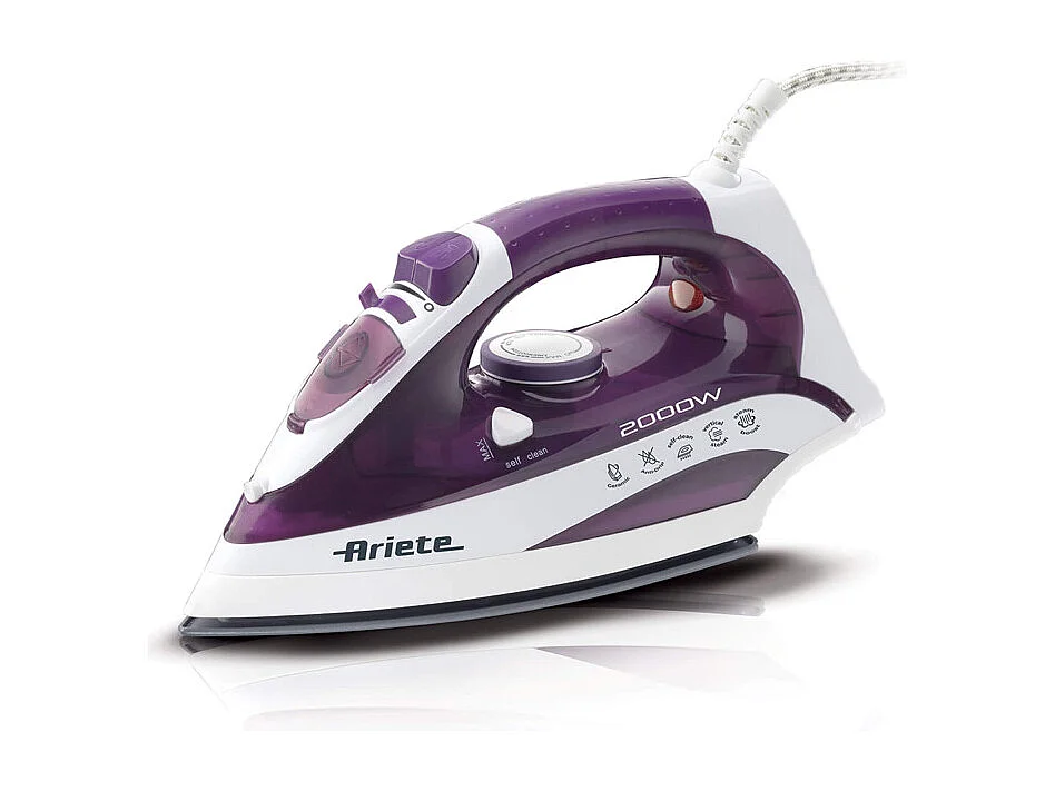 Ferro da stiro - Piastra in ceramica - Vapore 25g/min - Colpo vapore 140g/min - 2000W