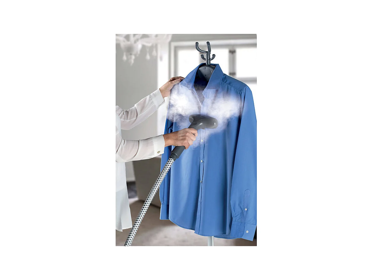 Stiratrice Verticale Professionale - Vapore Continuo - Serbatoio 3L - Bianco