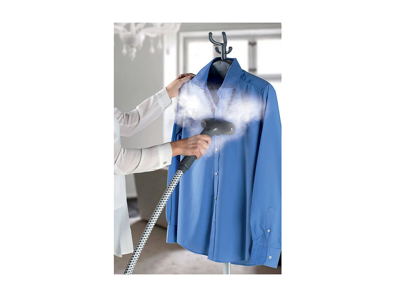 Stiratrice Verticale Professionale - Vapore Continuo - Serbatoio 3L - Bianco