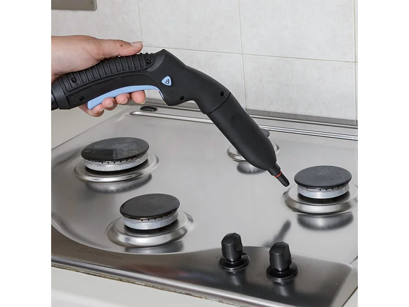 Pulitore a Vapore a Traino - Vapore Pronto in 4 Minuti, Uccide 99,9% Batteri