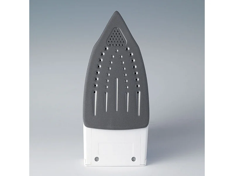 Ferro da stiro - Piastra in teflon - Colpo vapore 140g/min - Serbatoio 250ml - 2000W - Bianco e Azzurro