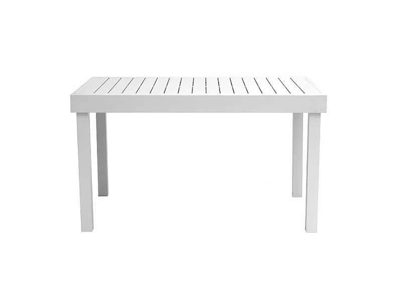 Tavolo Montecatini 135/270X90,5 - Alluminio Bianco Moia