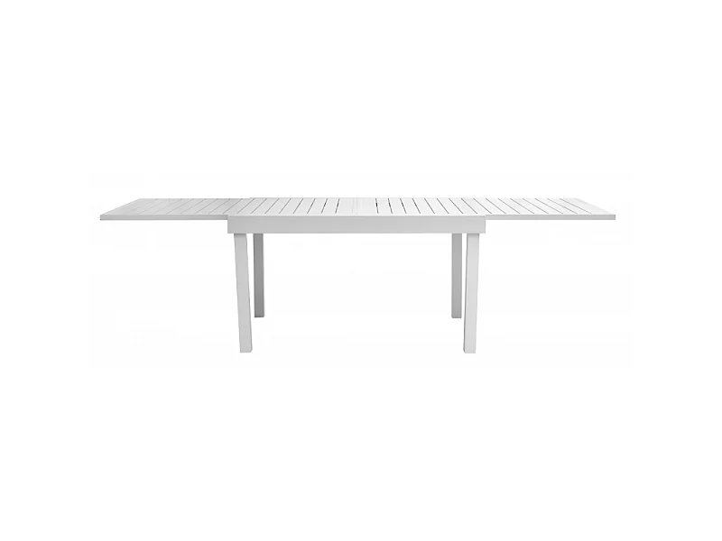 Tavolo Montecatini 135/270X90,5 - Alluminio Bianco Moia