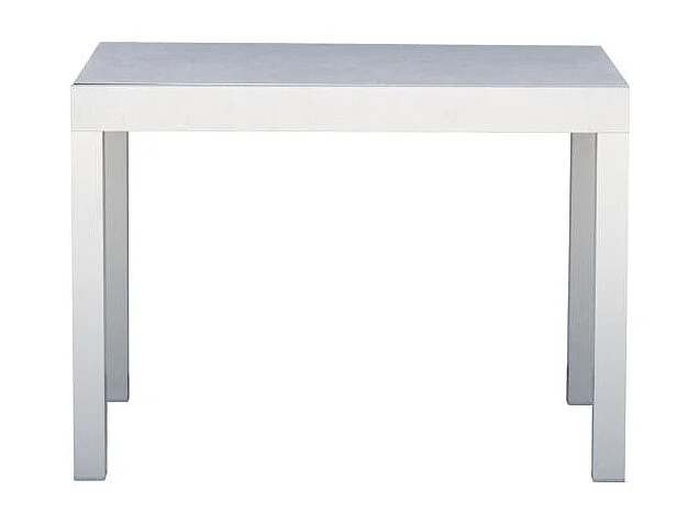 Tavolo Spalato 104/208X75 Alluminio Bianco Moia