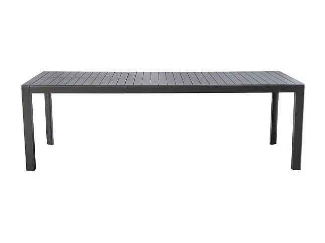 Tavolo Naxos 160/240X90 Antracite - Gambe Scorrevoli Moia