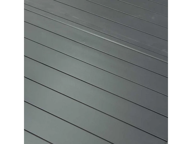 Tavolo alluminio sullivan allungabile antracite cm 90/180x90h73