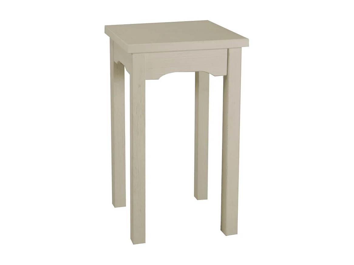 Tavolo esposizione legno nantes grigio quadro cm 50x50h70