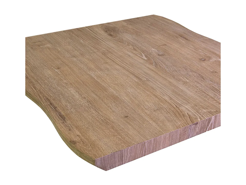 Top tavolo legno Canberra naturale quadro cm 80x80x4