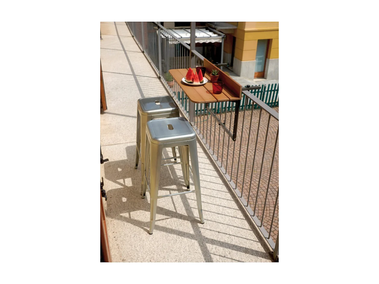 Tavolo da balcone Look Out MOIA 80x37cm rettangolare