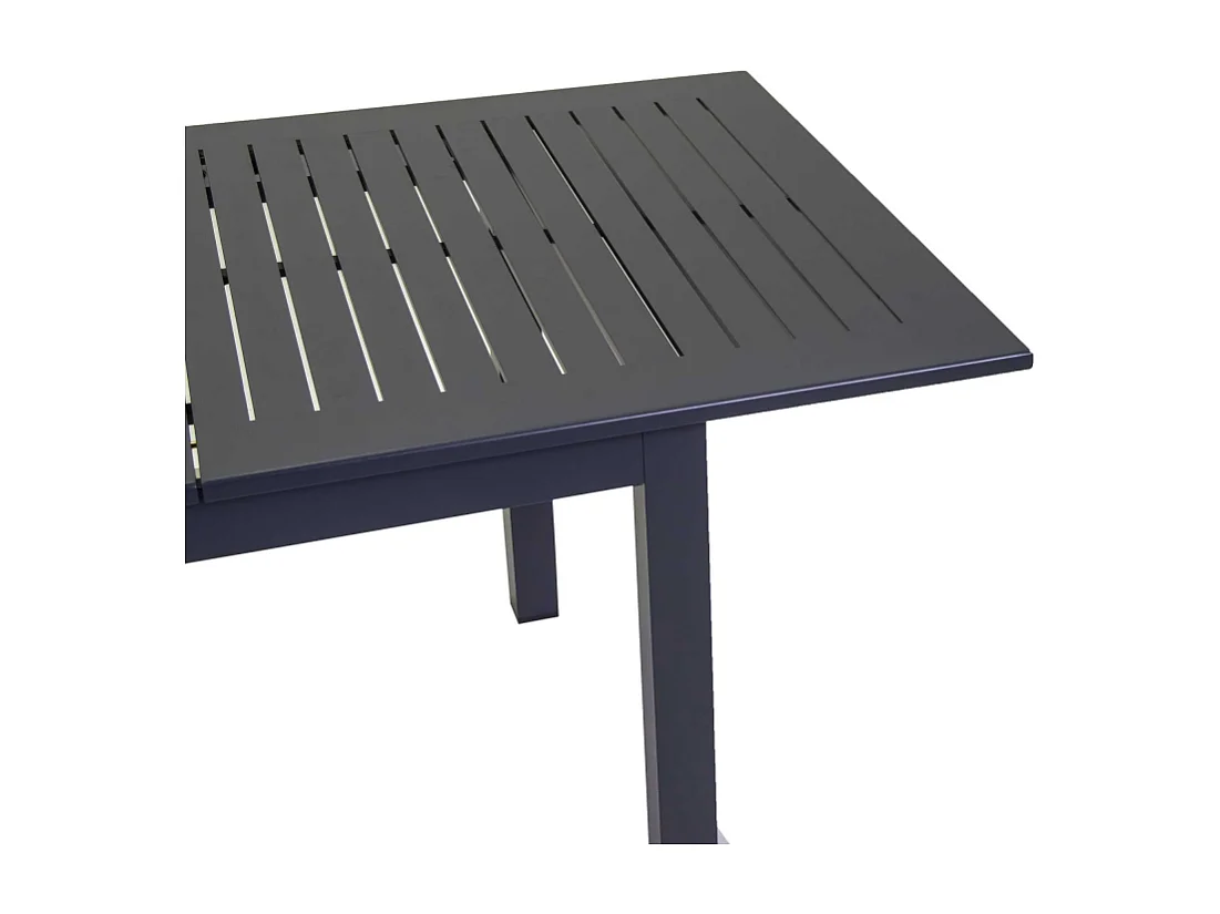 Tavolo alluminio Monterey allungabile antracite cm 150/210x89h75