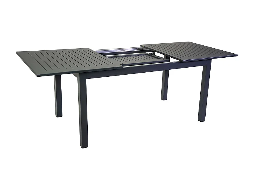 Tavolo alluminio Monterey allungabile antracite cm 150/210x89h75