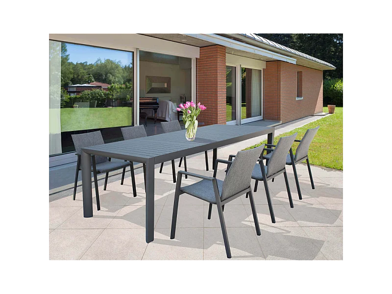 TAVOLO HOUSTON 160/240 X 100