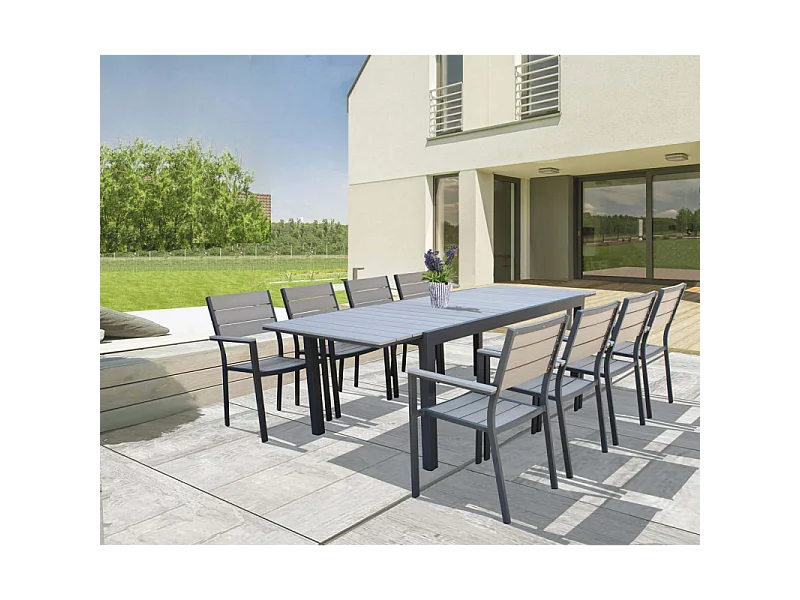 TAVOLO PENTAL 180/240 X 100