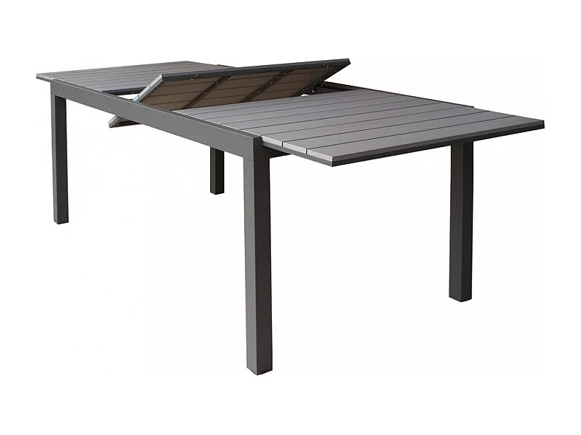 TISCH PENTAL AUS POLYWOOD & ALUMINIUM 180/240x100 cm