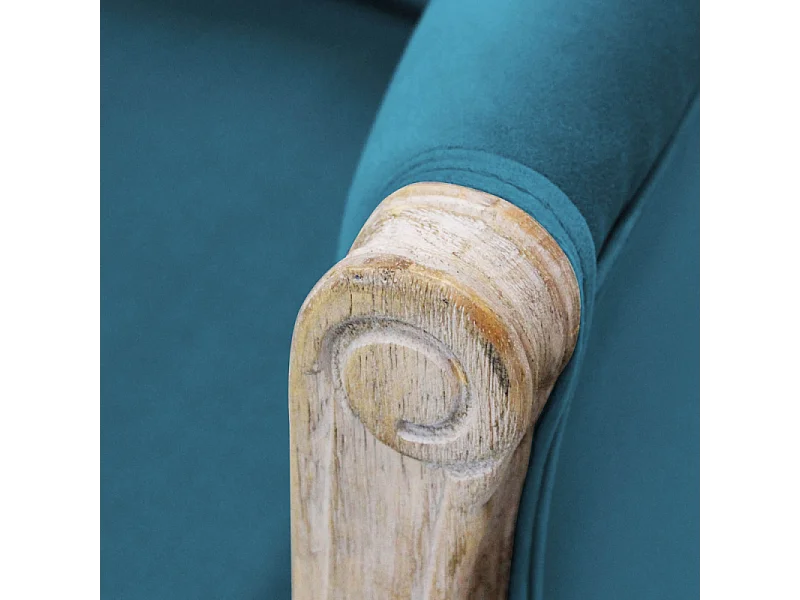 DIVANO COLEMAN IN VELLUTO BLU