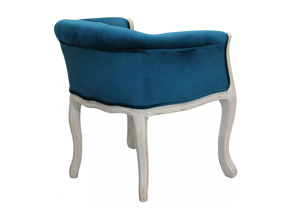 Set di 2 POLTRONE COREEN IN VELLUTO BLU