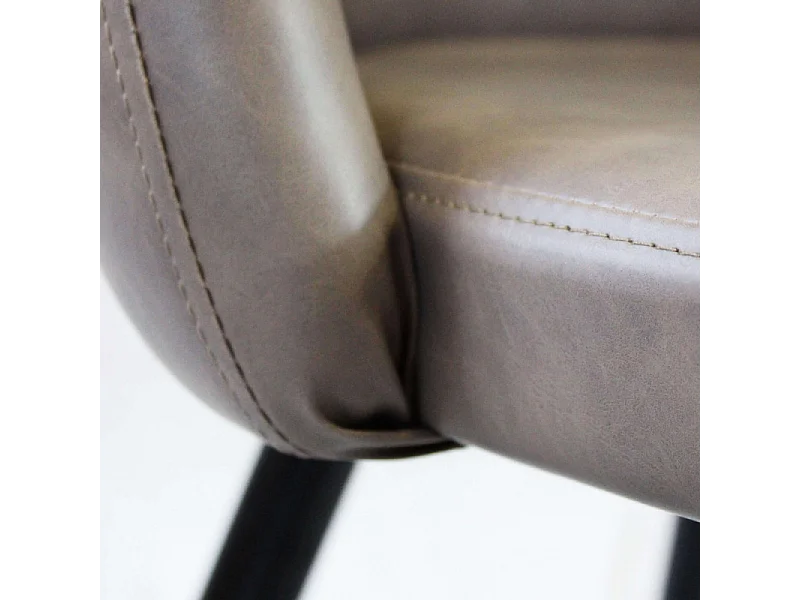 Set di 2 POLTRONE SISSY IN ECOPELLE