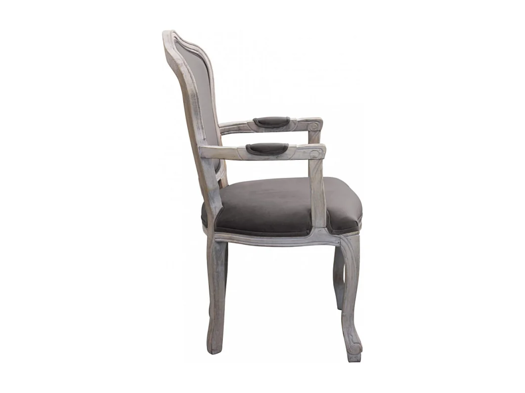 Set di 2 POLTRONE CHARLENE IN VELLUTO TAUPE